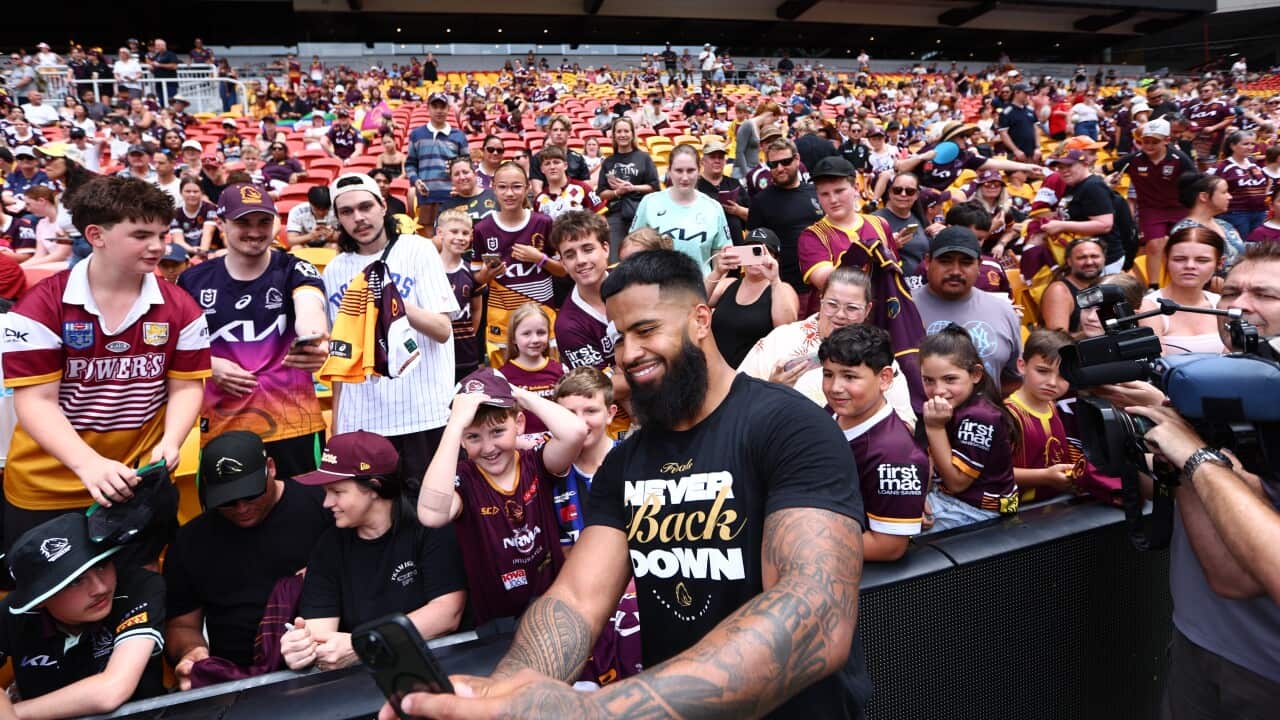 NRL BRONCOS TRAINING