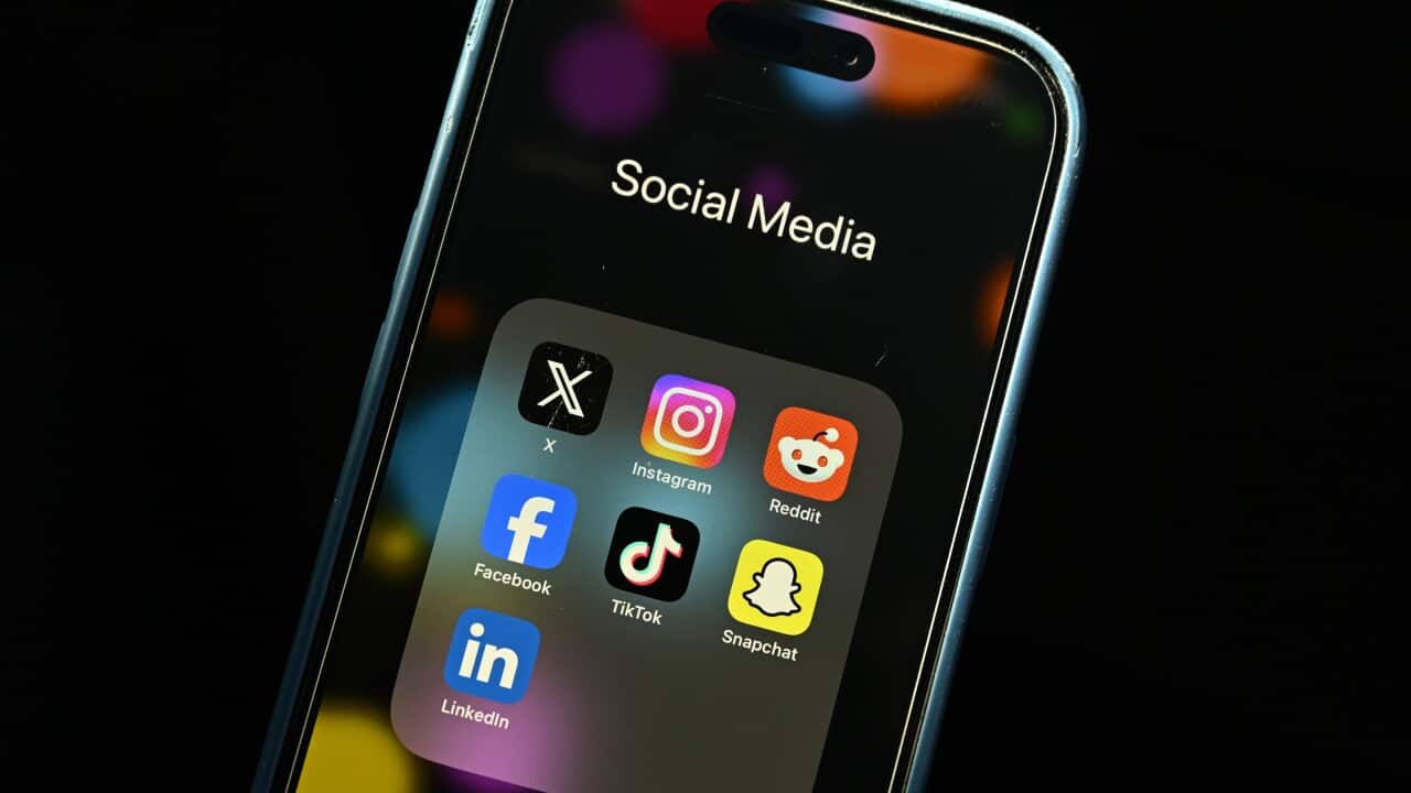 Representative image. Social media apps seen on a smartphone device.