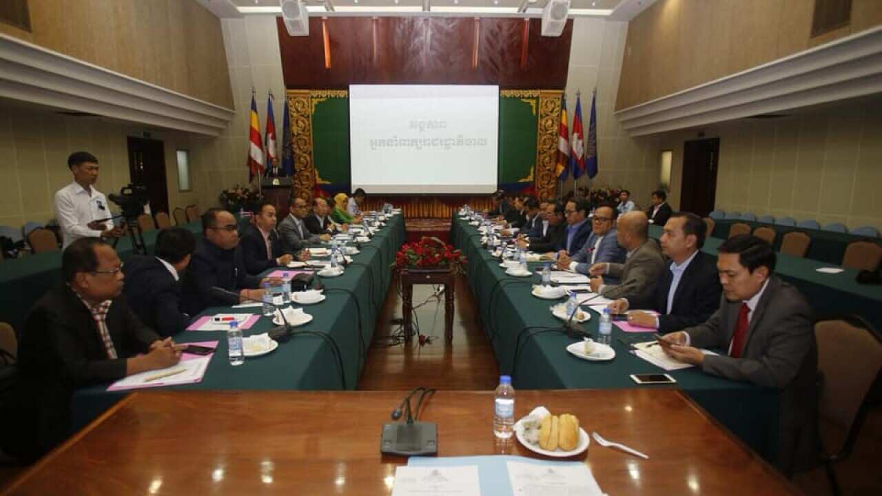Cambodia government spokesperson team