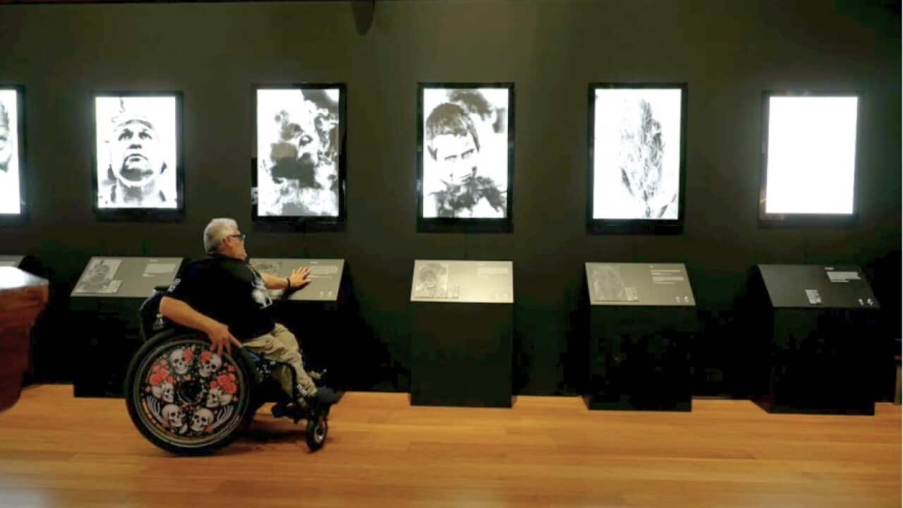 John Baxter at the exhibition (SBS).jpg