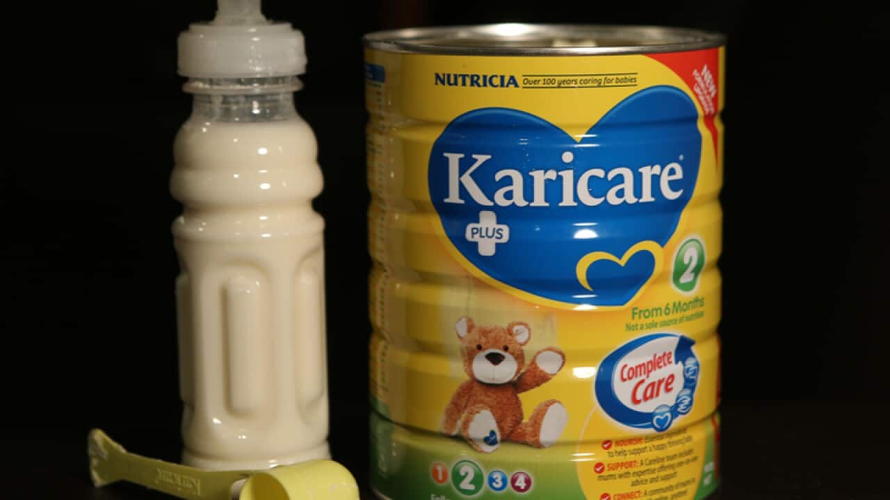 Aust caught in tainted baby formula scare