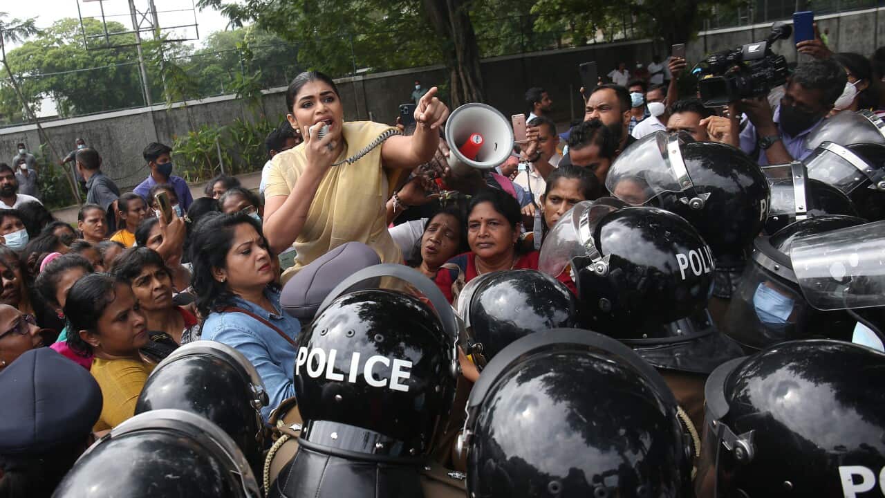 Economic Crisis Protest In Sri Lanka.