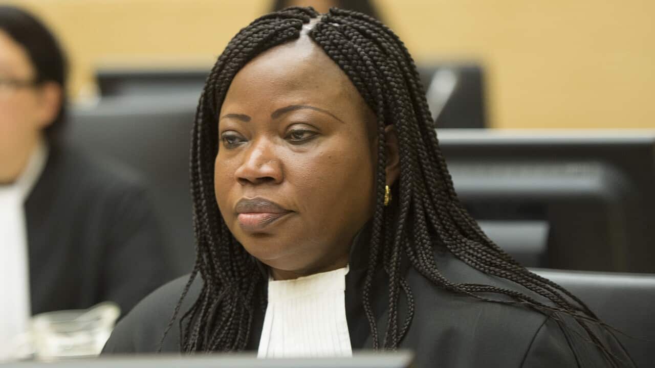 Fatou Bensouda at the International Criminal Court in The Hague