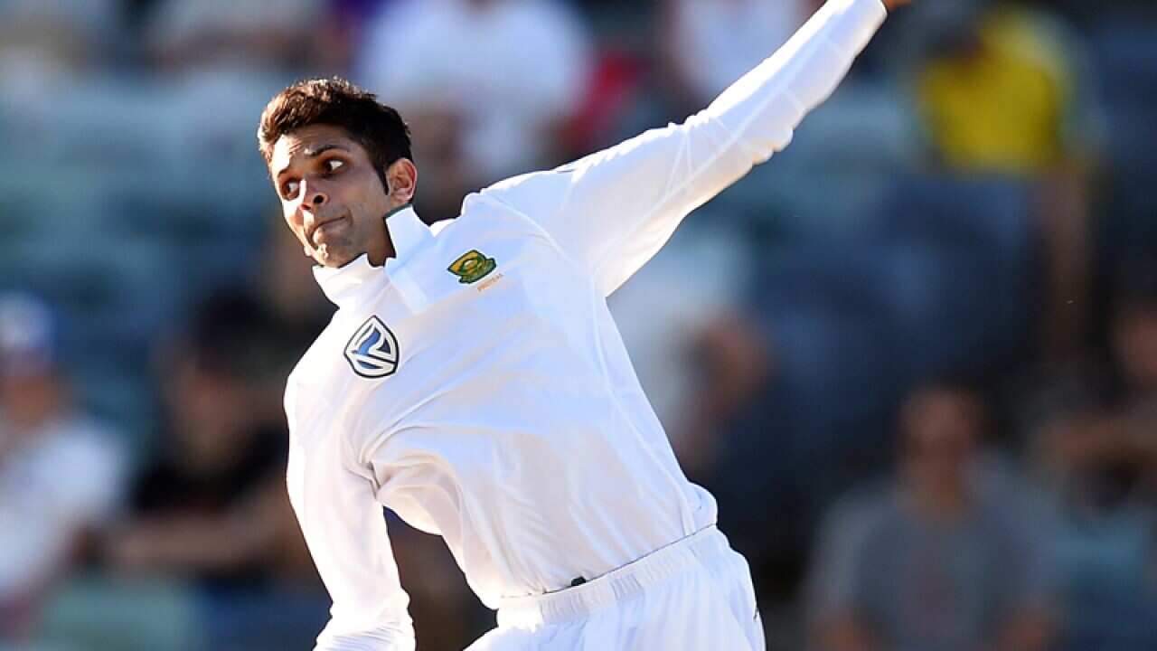 South African bowler Keshav Maharaj