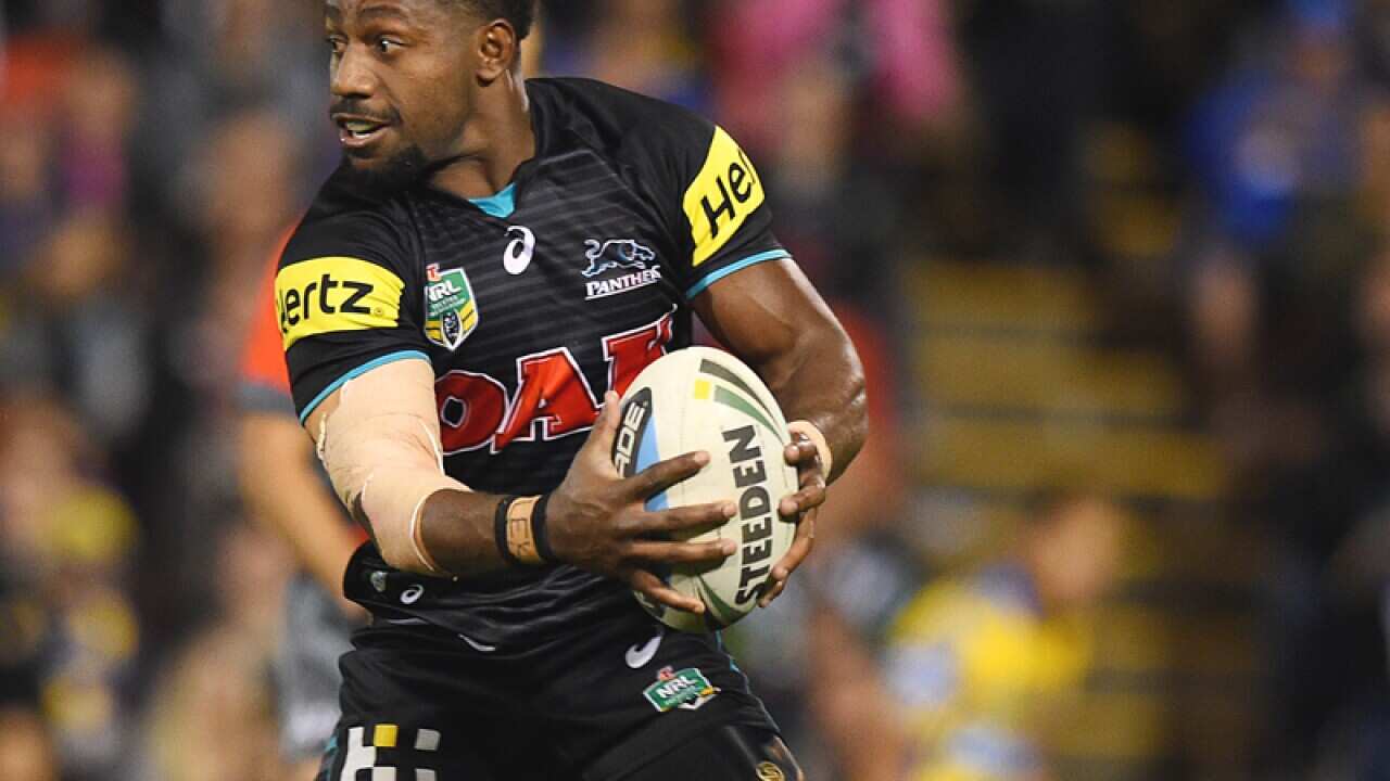 James Segeyaro of the Panthers