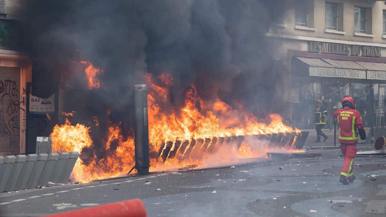 Demonstration on Labour Day - Paris