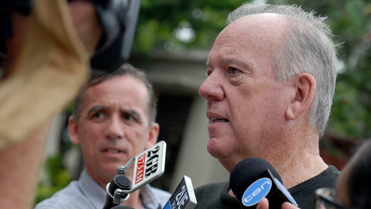 Veteran television reporter Mike Willesee