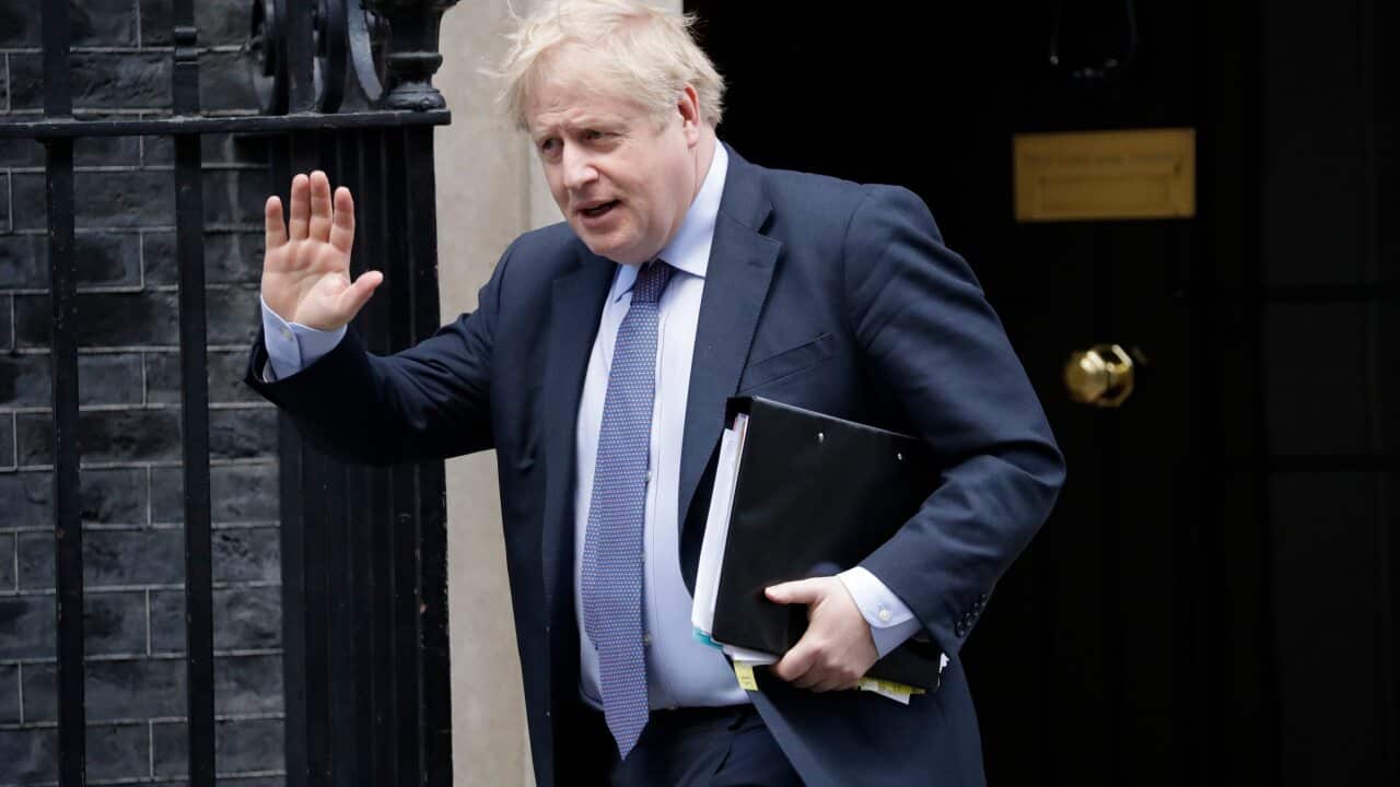 Boris Johnson arrived in Downing Street to resume full-time duties after recovering from coronavirus.