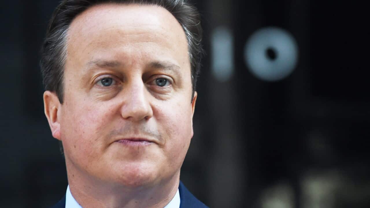 British Prime Minister David Cameron