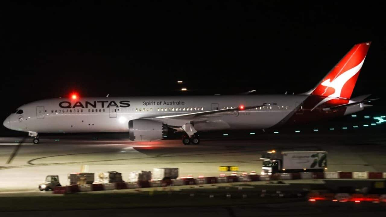 The second of Qantas’ new batch of government-supplemented repatriation flights departed from India on Monday and landed in Darwin yesterday.