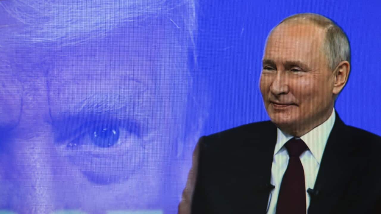 Trump Putin Illustrative Editorial Photos in Russia - 19 Feb 2025