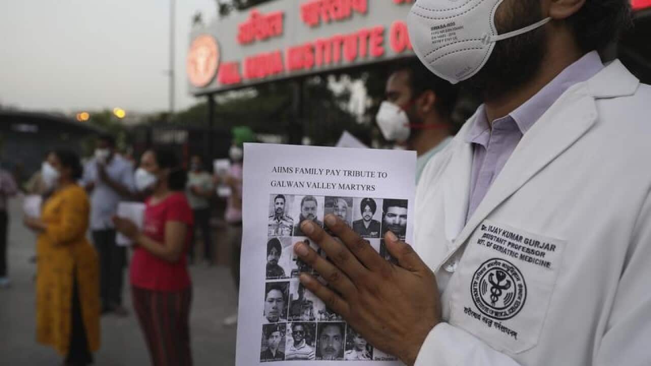 Doctors pay tributes to Indian soldiers
