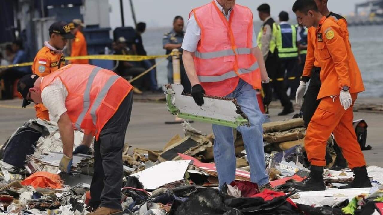 Lion Air jet crash Java Sea