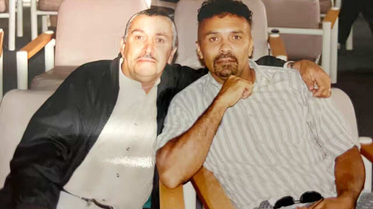 Brothers Russell Milera and Derek Bromley were taken from their family as children (Supplied Russell Milera).jpg