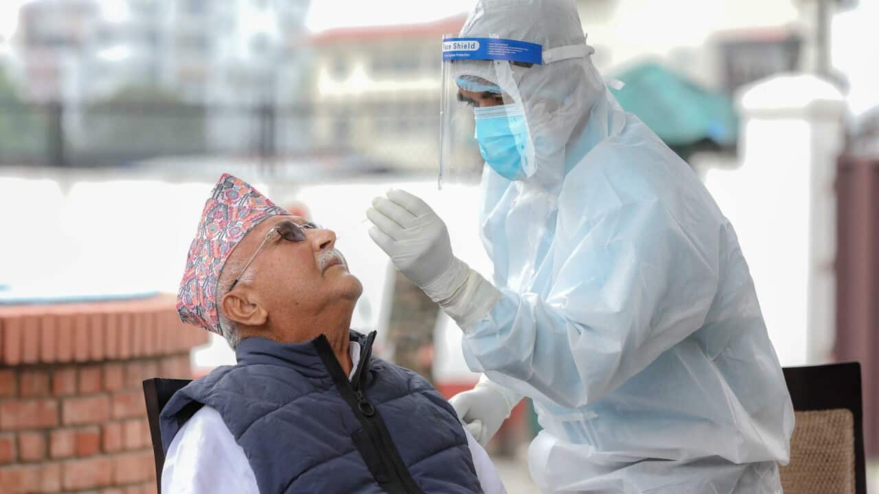 Nepal's Prime Minister KP Sharma Oli getting tested for COVID-19 as the country sees surge in cases and deathtoll