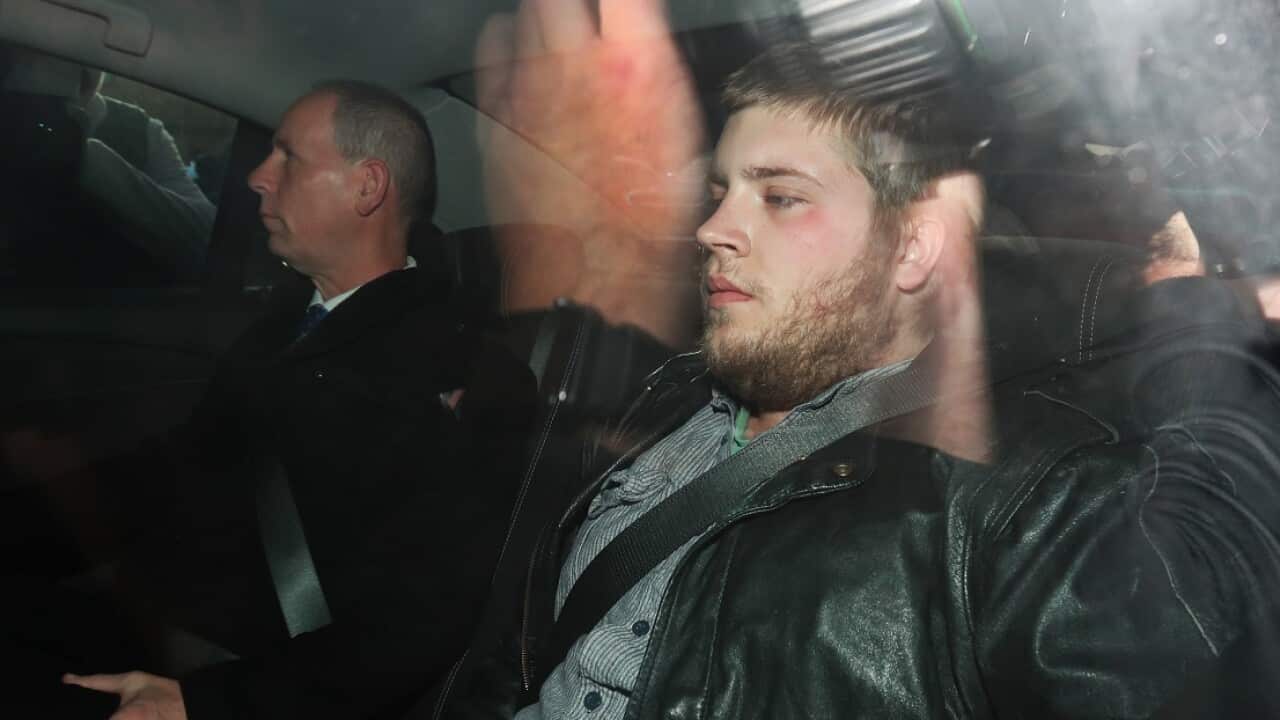 Jaymes Todd arriving at court earlier this year. 
