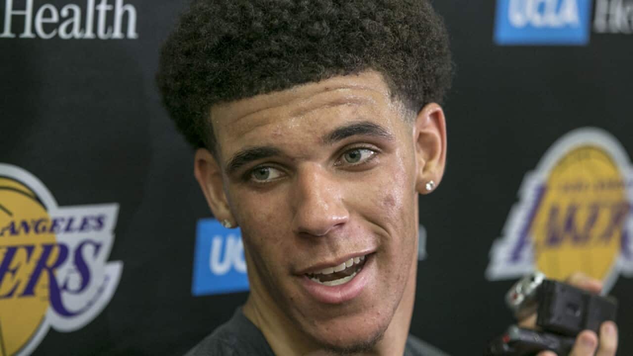 University of California Los Angeles guard Lonzo Ball