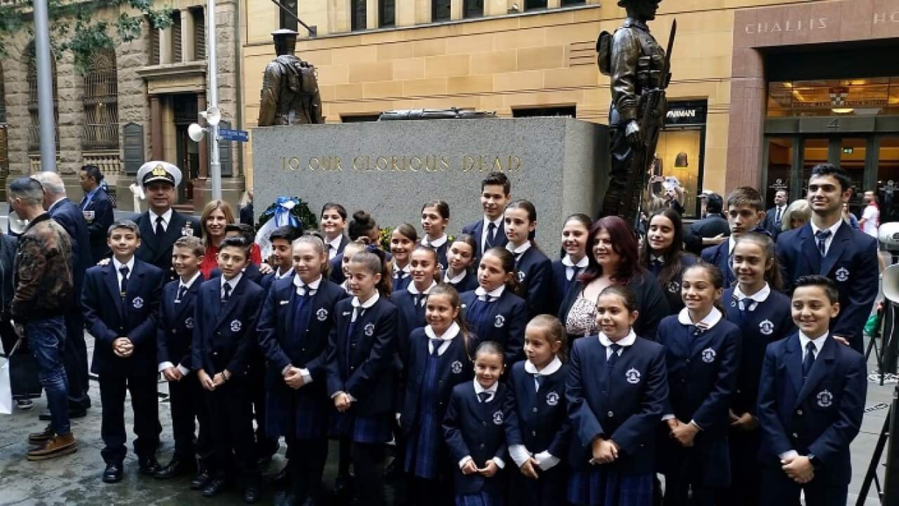 "Battle of Crete" commemorative ceremony in Sydney.