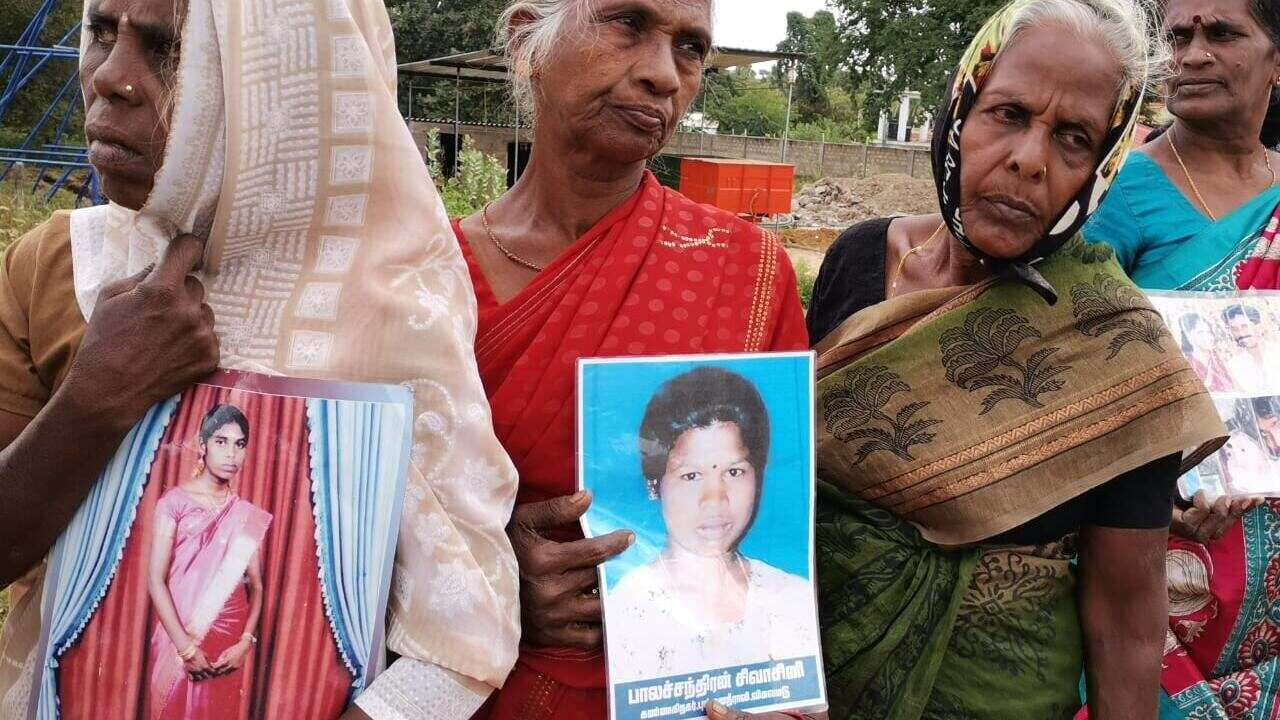 Protesting Mothers in Sri Lanka