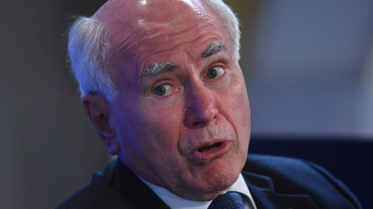 Former prime minister John Howard