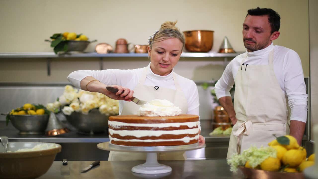 The royal wedding cake maker