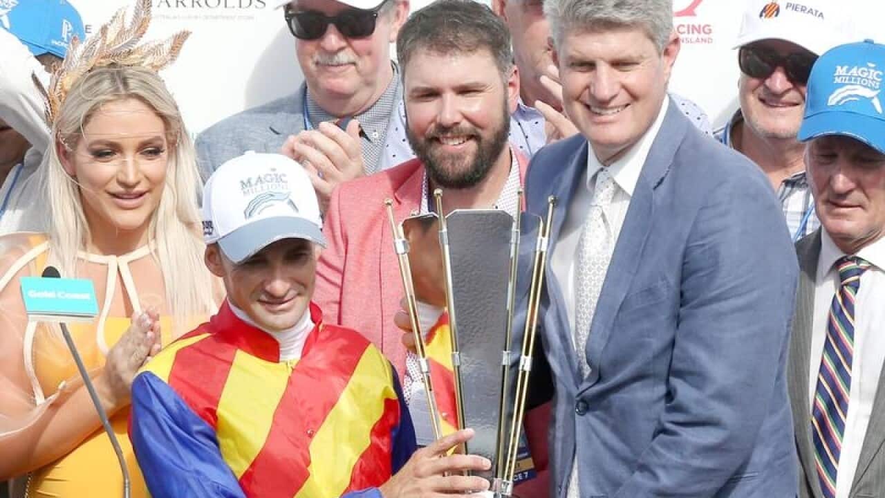 Queensland Racing Minister Stirling Hinchliffe