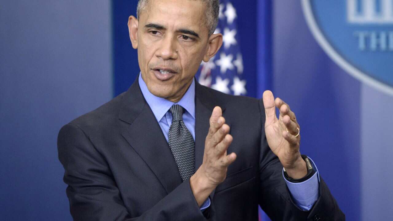 US President Barack Obama