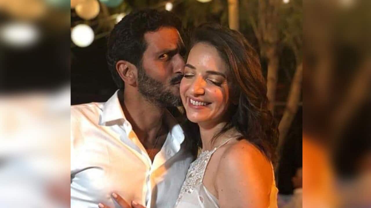 Lucy Aharish and Tsahi Halevi