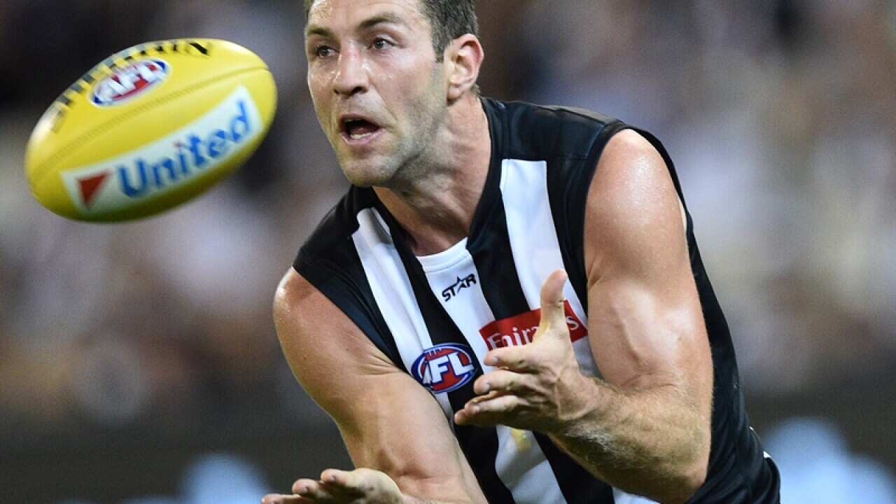 Collingwood Magpies player Travis Cloke