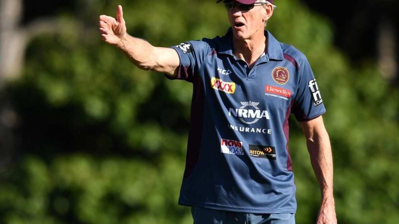 Brisbane Broncos coach Wayne Bennett