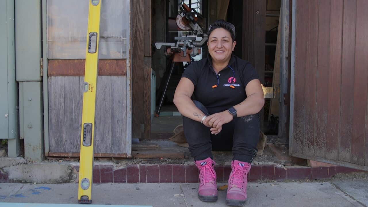 Penny Petridis runs the Female Tradie