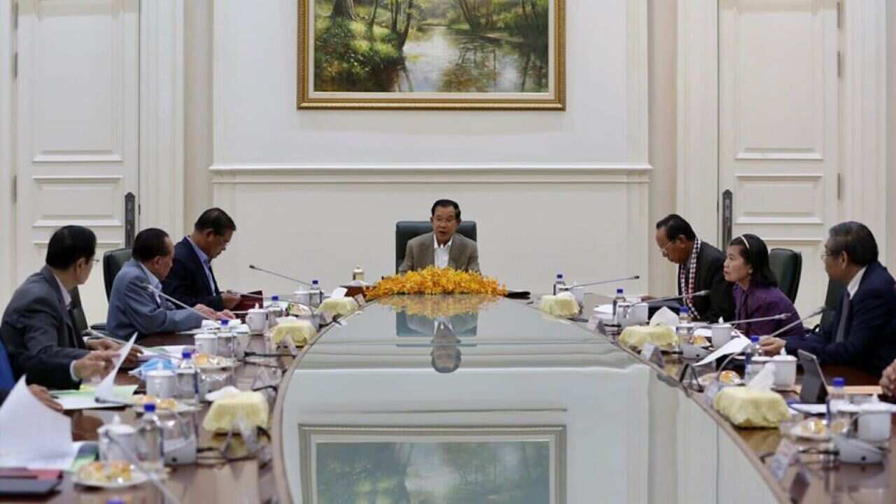 State Emergency law meeting in Cambodia