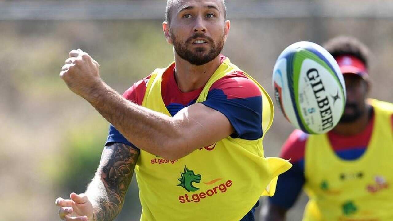 Queensland Reds playmaker Quade Cooper
