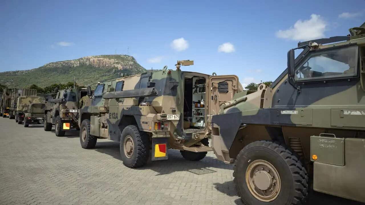 Australia will be sending 20 armoured Bushmaster vehicles to Ukraine to help in its war against Russia.