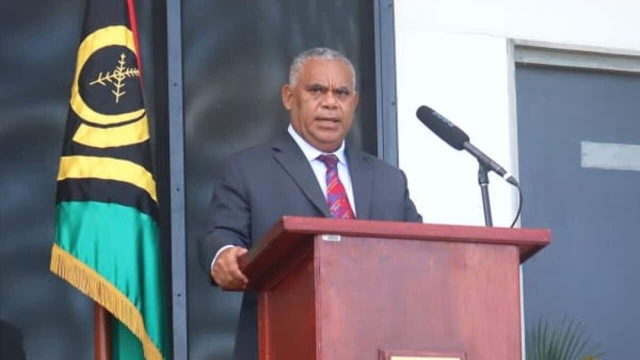 Vanuatu PM Jotham Napat