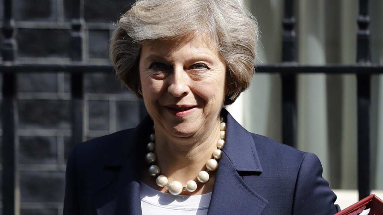 Britain's Prime Minister Theresa May