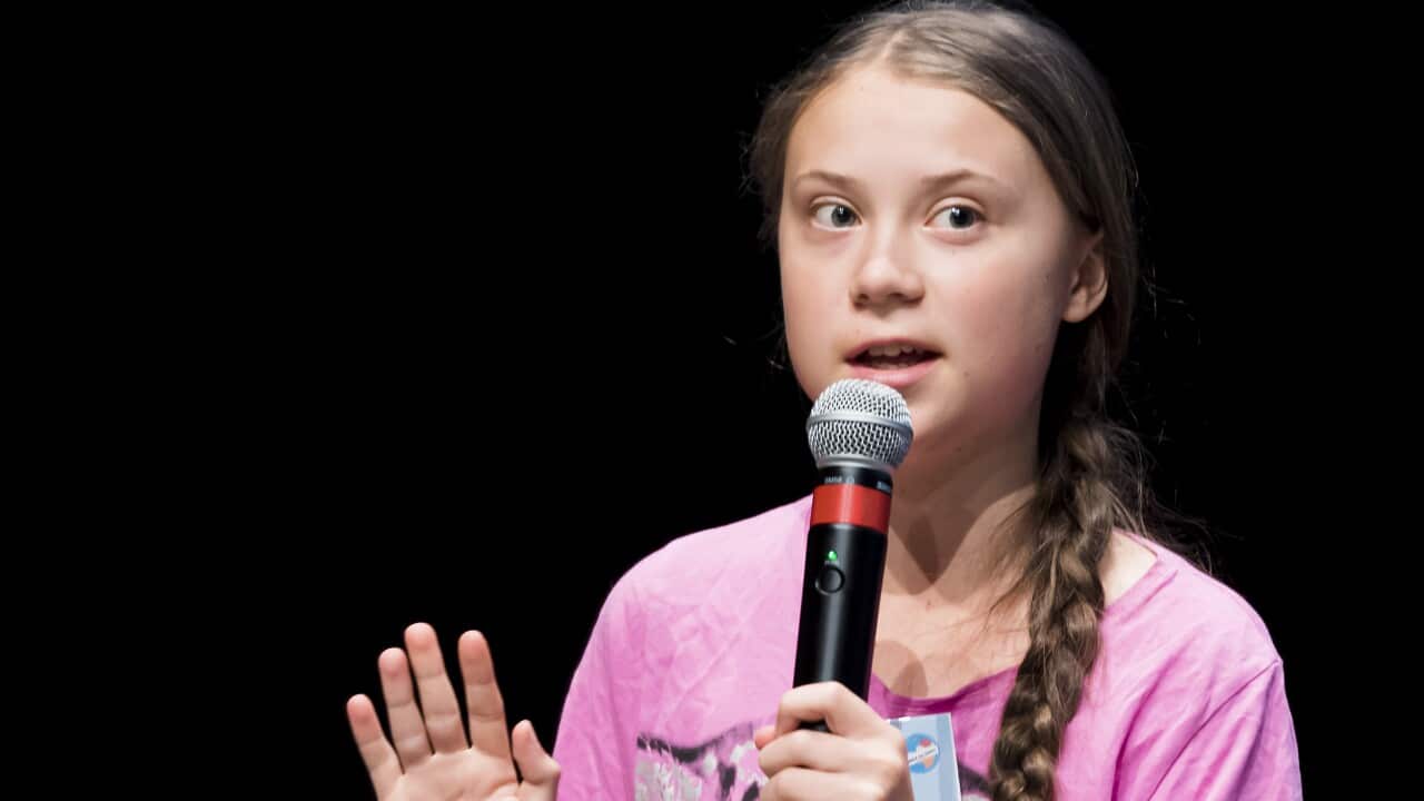 Swedish climate activist Greta Thunberg inspired the global strike campaign. 