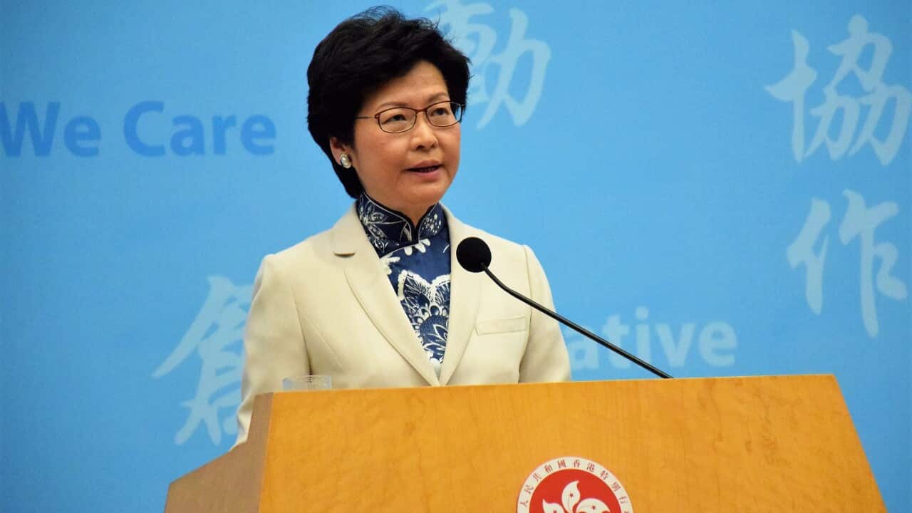 HKSAR CEO Carrie Lam