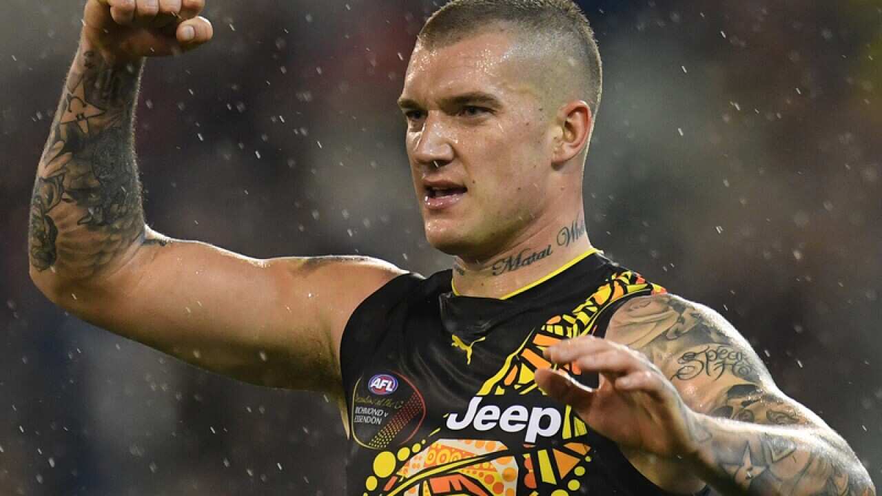 Dustin Martin of the Tigers