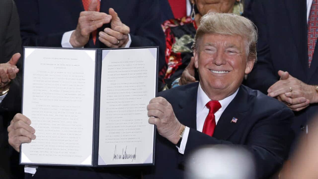US President Donald Trump