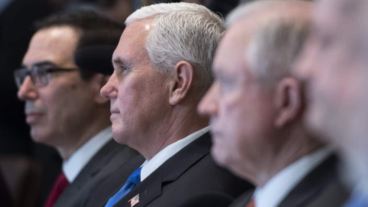 US Vice President Mike Pence