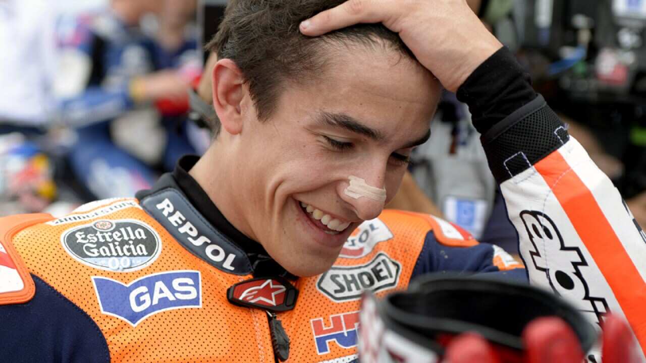 Spanish MotoGP rider Marc Marquez