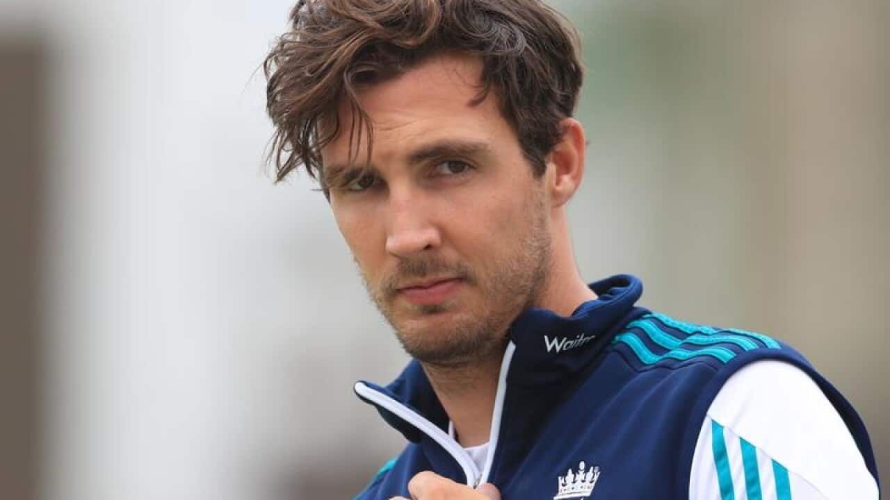 England bowler Steven Finn