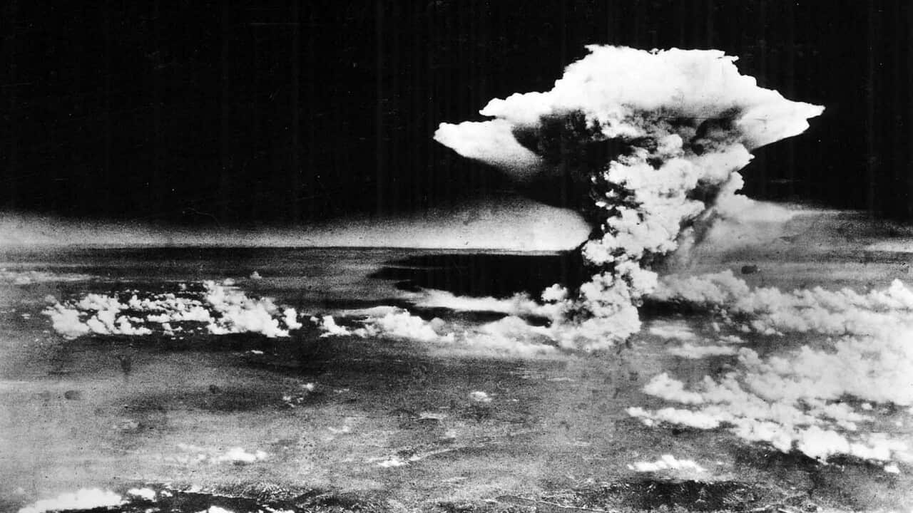 Hiroshima shortly after the atomic bomb was dropped