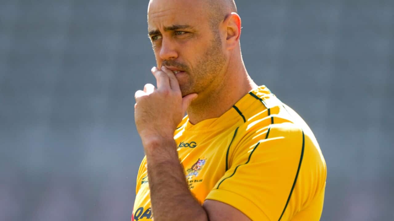 Australian rugby union player Nathan Sharpe