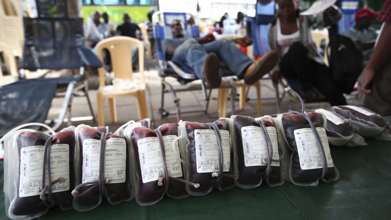 In Nairobi bags of blood are being collected for survivors of the Garissa University attack.