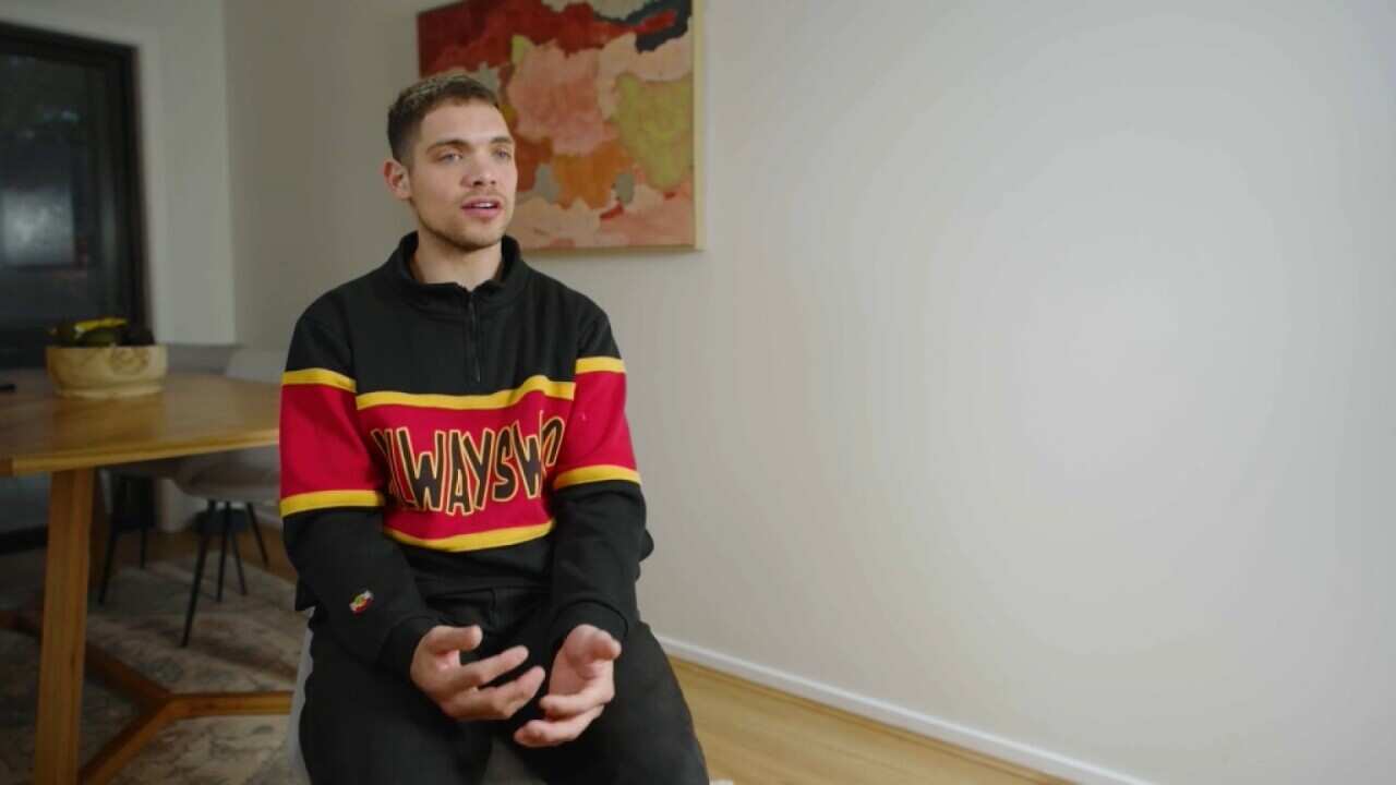 Electrician Koolyn Briggs speaking to Living Black