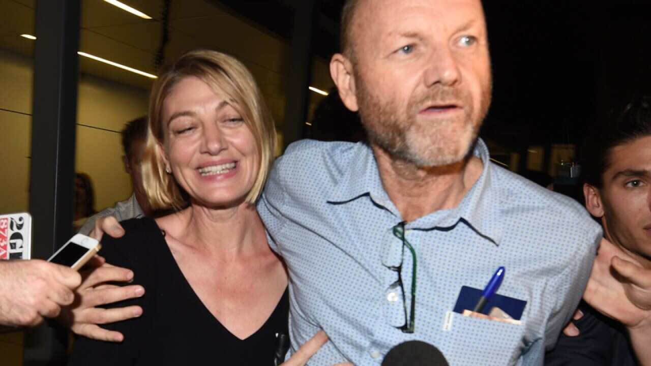 60 Minutes crew members Tara Brown and Stephen Rice