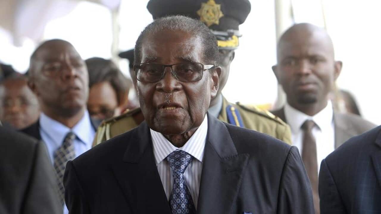 Zimbabwean President Robert Mugabe