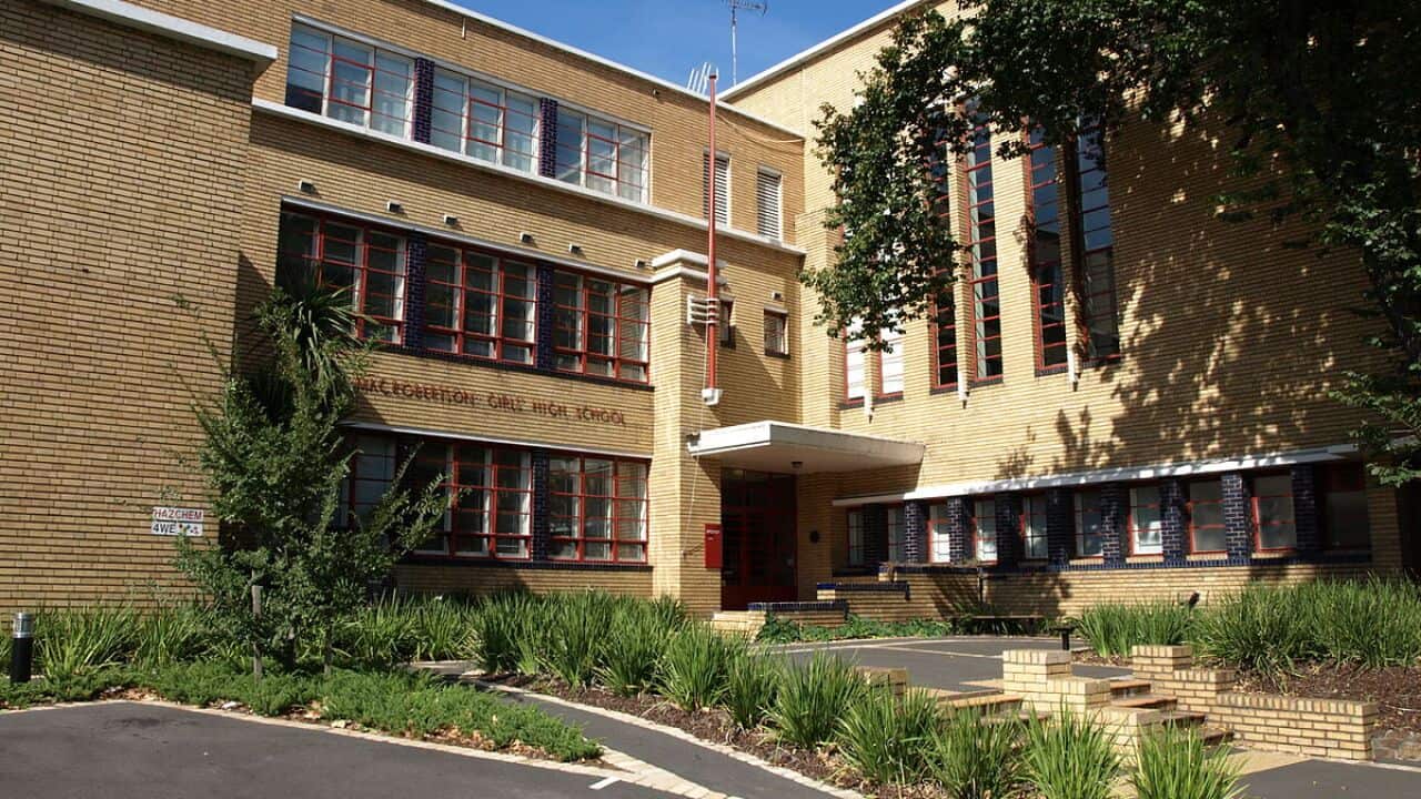 MacRobertson Girls' High School Main Entry